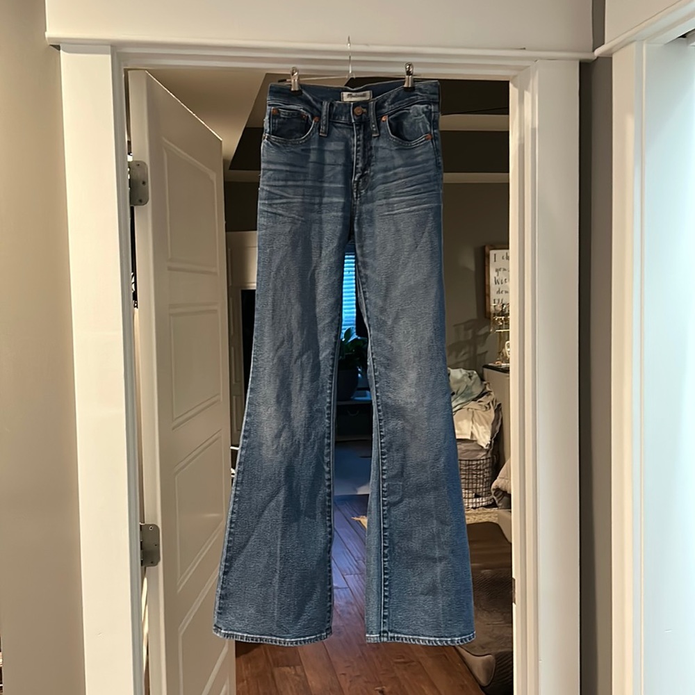 Madewell flea market flair jeans- 32in inseam
